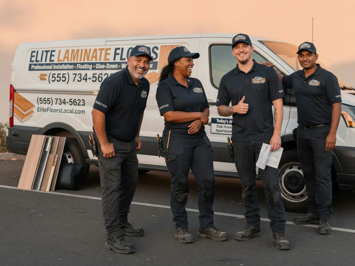 Laminate flooring installation company in Woodson, TX